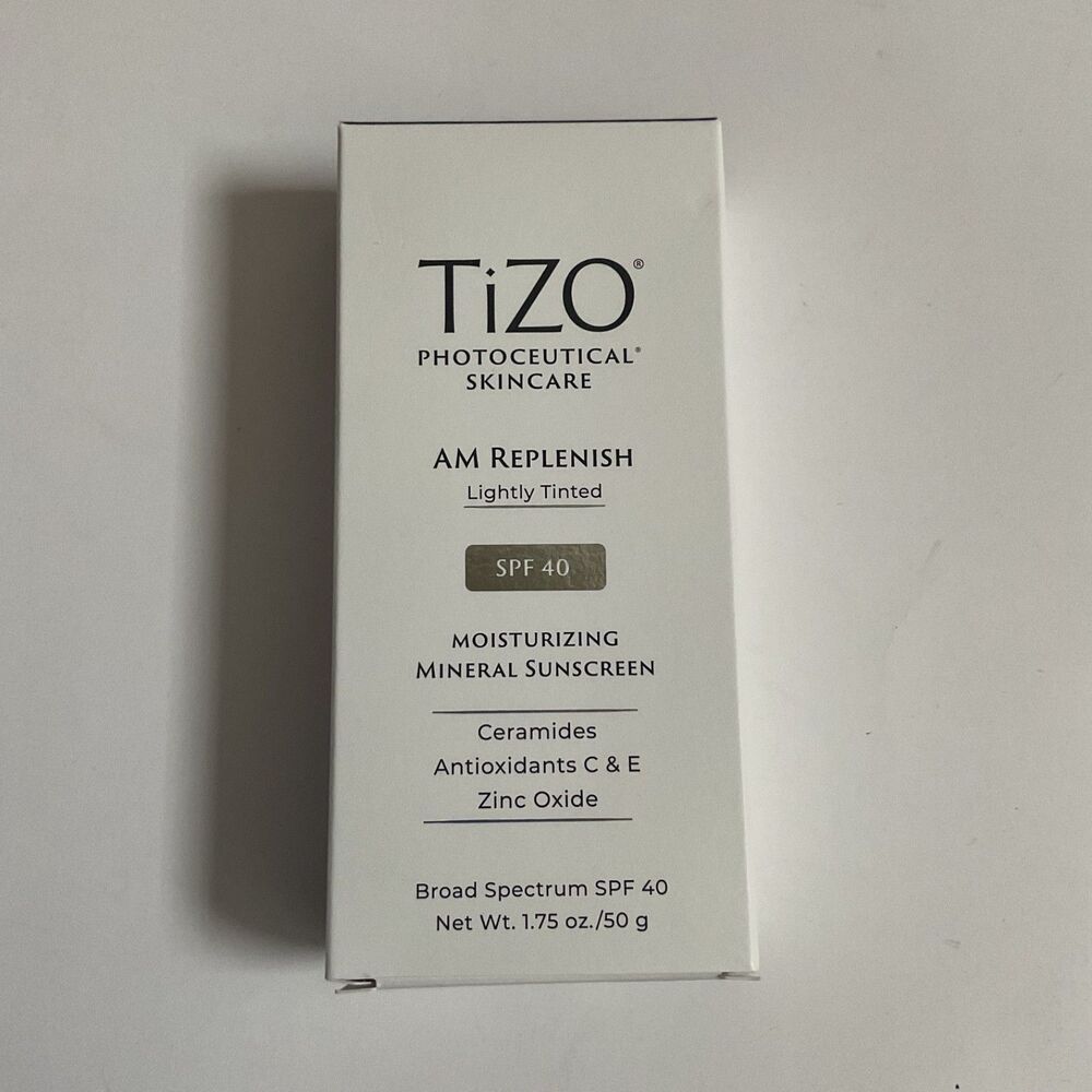 TIZO Photoceutical AM Replenish Lightly Tinted 1.75 oz. with Ceramides